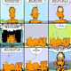 Illustration for article titled Garfield shit-posting evolves into exciting, disturbing new form thanks to AI